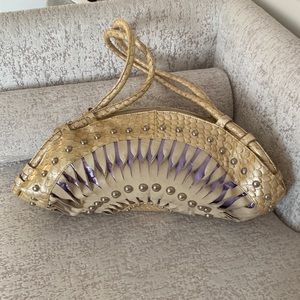 Italian Made leather Handbag from Italy